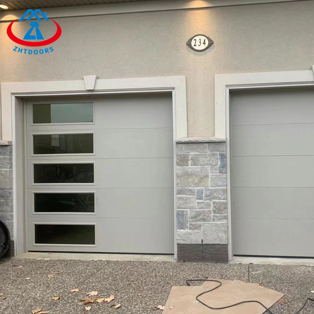 product-Used Commercial Exterior Glass Garage Door-Zhongtai-img