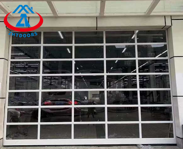 French Transparent Garage Door