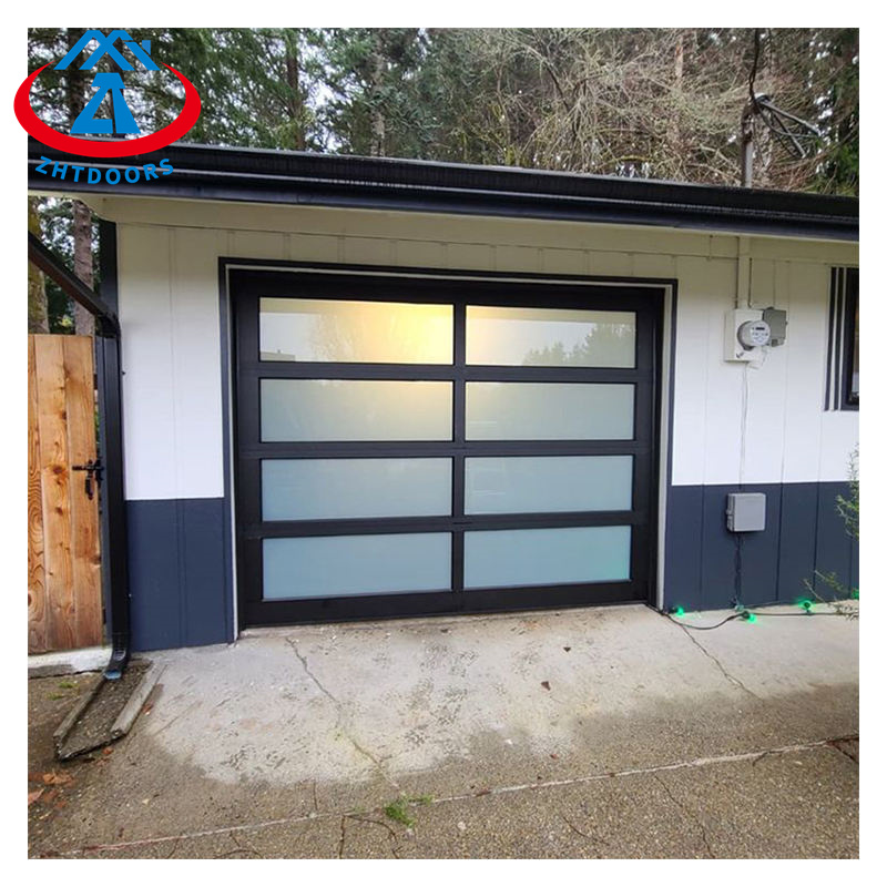 Custom Mini Frosted Glass Garage Door