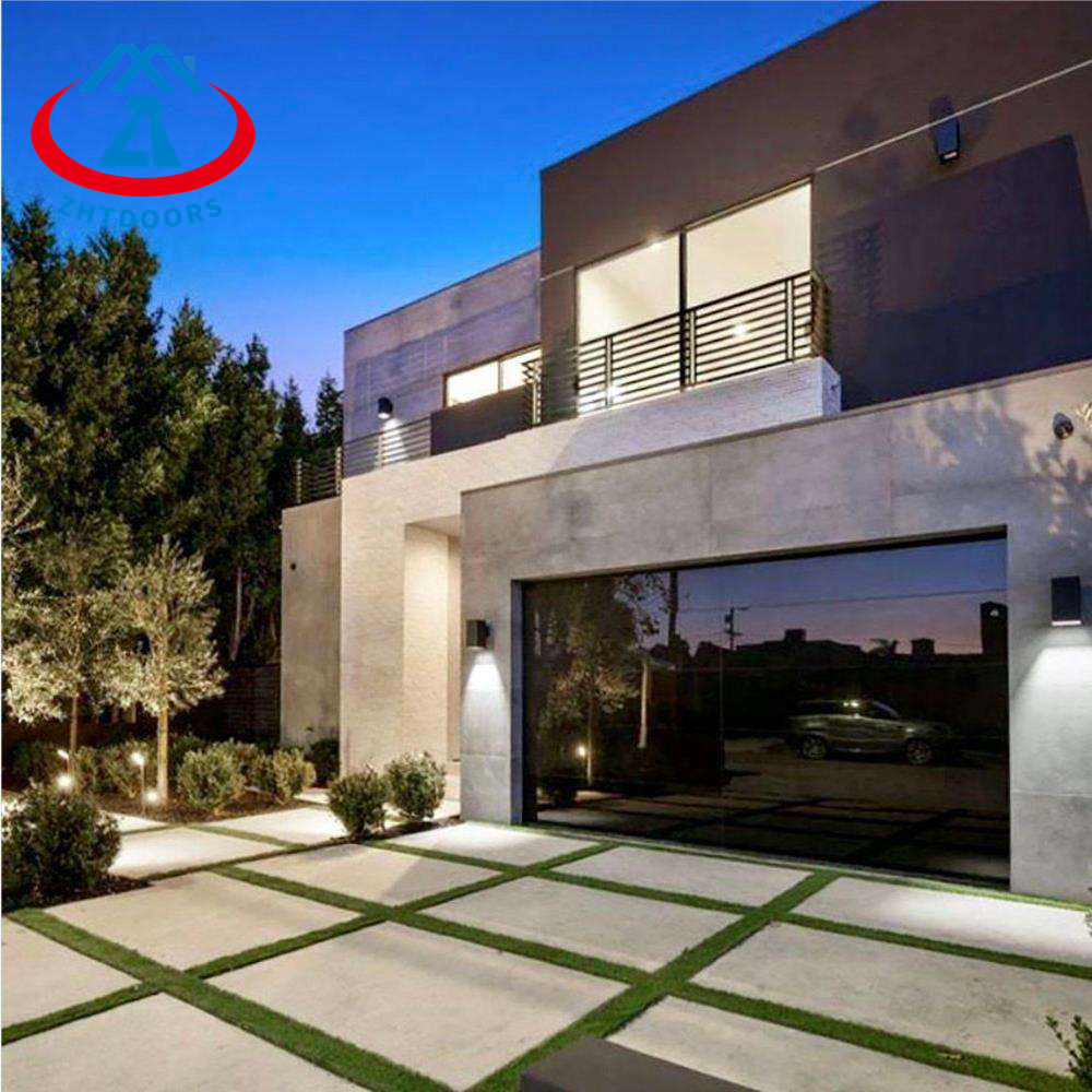 Weather Sealing Frameless Glass Garage Door