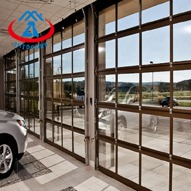 Custom Brown Color Garage Door