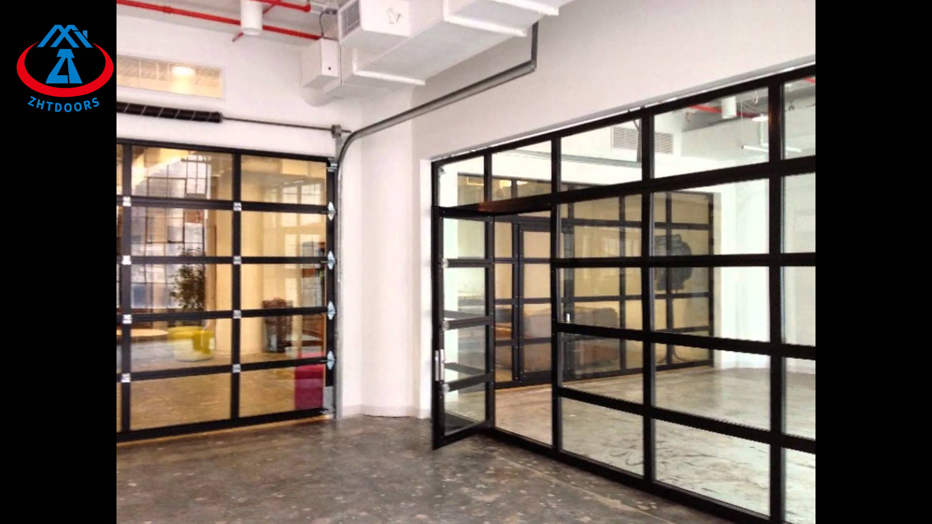 Convenient Garage Door With Man Door