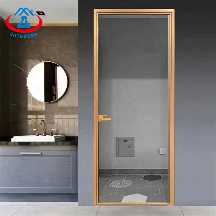 Solid Wood Extremely Narrow Frame Swing Door