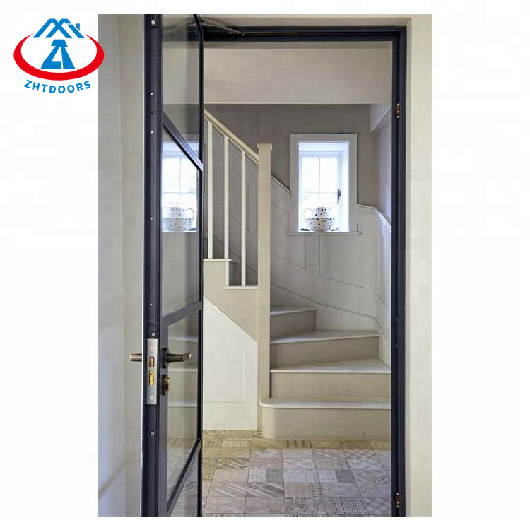 product-High Quality Narrow Aluminum Alloy Swing Door-Zhongtai-img