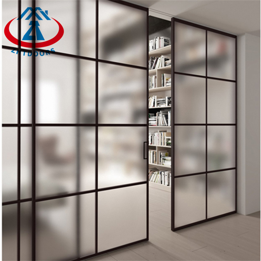 Minimalist Frame Study Glass Sliding Door