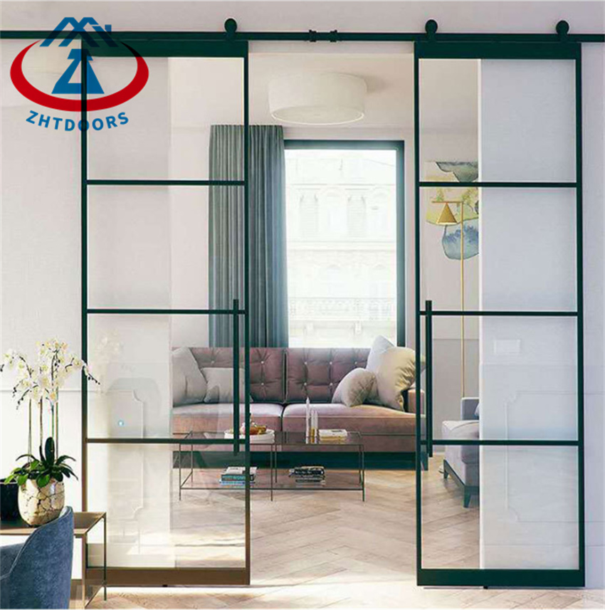 Soundproof Trackless Extremely Narrow Glass Sliding Door
