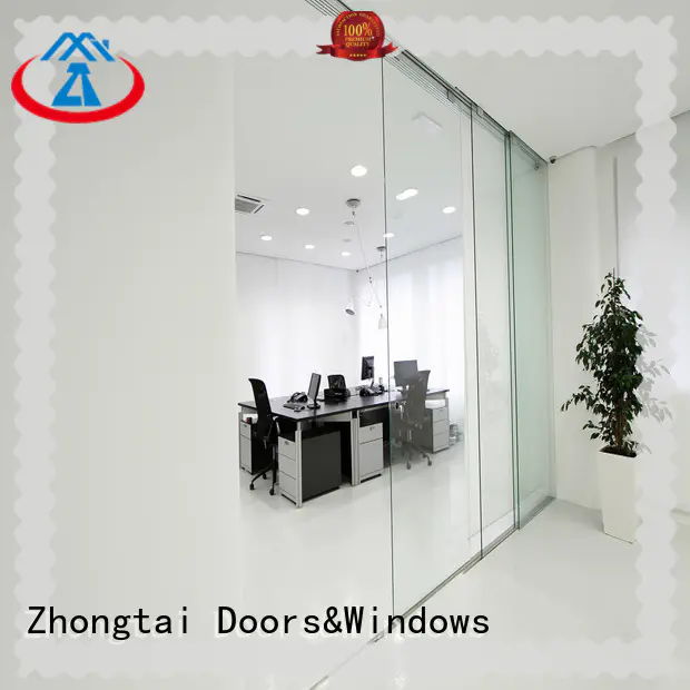 Zhongtai high quality Frameless Glass Door for business for lavatory