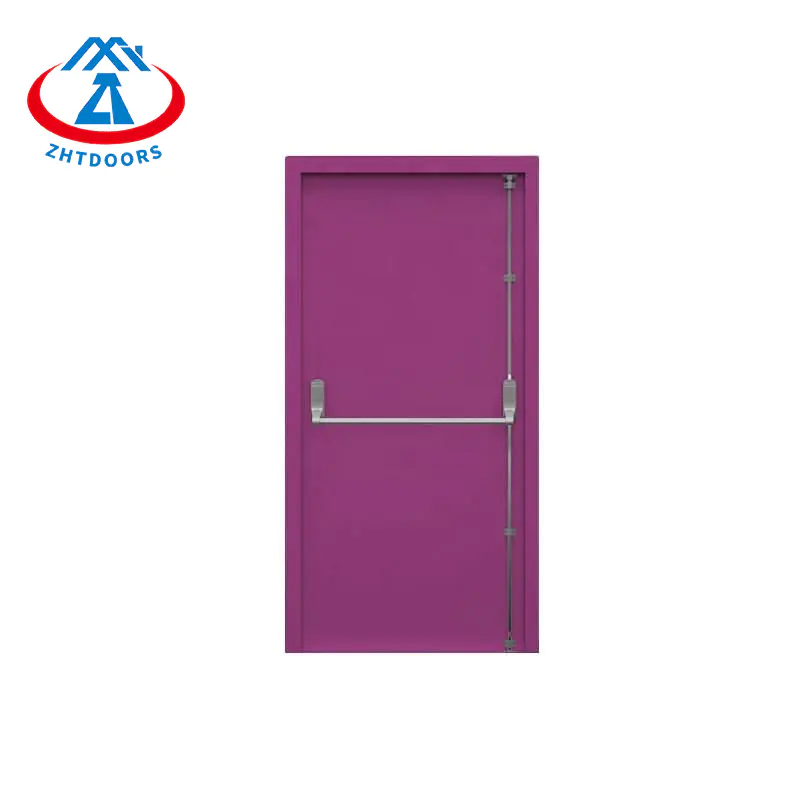 Hot Selling Factory Direct Sales AS Standard Single Open Safety Door With Push Rod