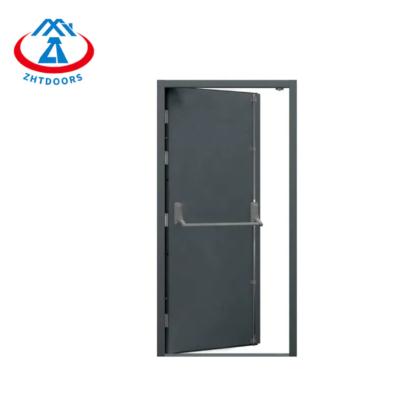 Hot Selling Factory Direct Sales AS Standard Single Open Safety Door With Push Rod