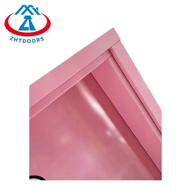 Factory Direct Sales High Safety AS Standard Single Metal Door With Window