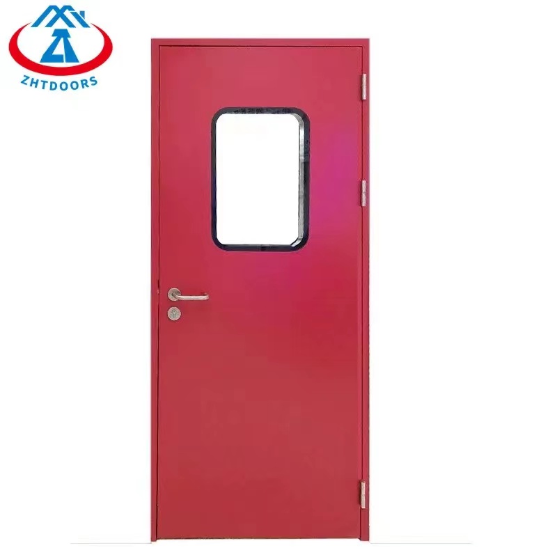Safe And Reliable UL Standard Hospital Clean Room Fireproof Single Door