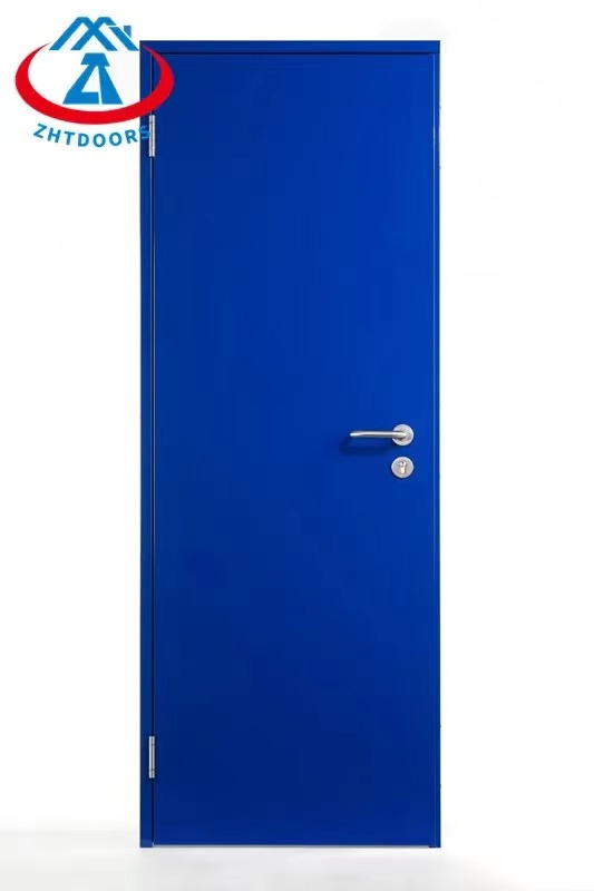 Customized High Quality BS Standard Galvanized Steel Single Rated Doors