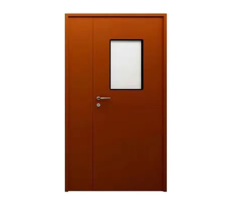 Manufacturer's Best Selling AS Standard Double Leaf Fireproof Inertial Clean Door