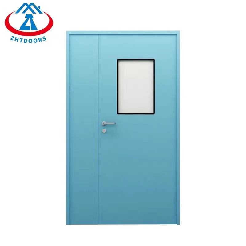 Manufacturer's Best Selling AS Standard Double Leaf Fireproof Inertial Clean Door