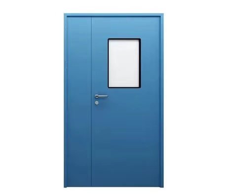 Manufacturer's Best Selling AS Standard Double Leaf Fireproof Inertial Clean Door