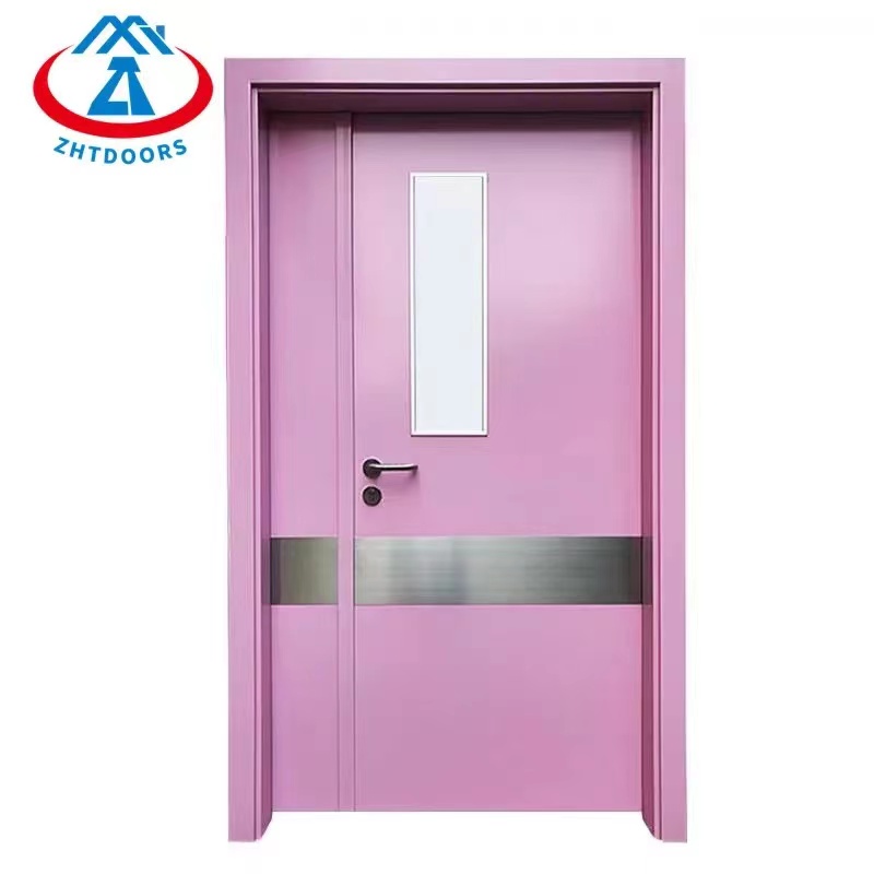 Durable And Stable EN Standard Fire And Smoke Prevention Hospital Department Doors