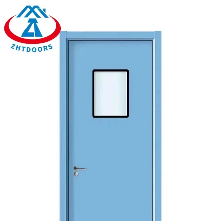 Economical And Affordable Hospital Consultation Rooms UL Standard Fire Resistant Metal Rated Doors