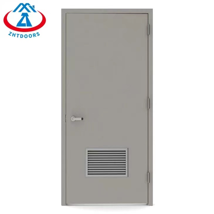 Excellent Quality BS Standard Single Leaf Fire Door With Shutters At The Bottom