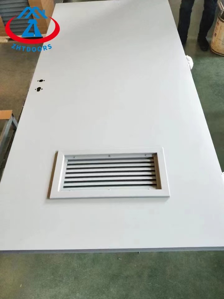 Excellent Quality BS Standard Single Leaf Fire Door With Shutters At The Bottom