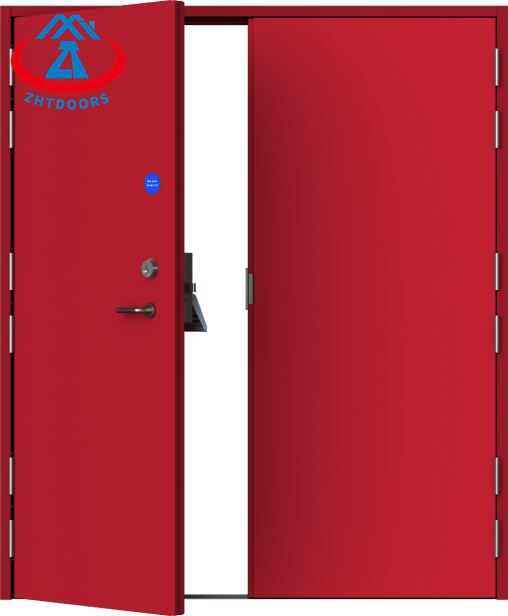 Wholesale Price UL Standard Electrostatic Coating Fire Rated Door