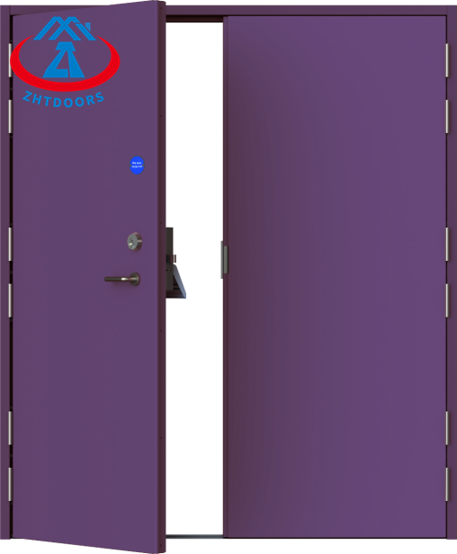 Wholesale Price UL Standard Electrostatic Coating Fire Rated Door