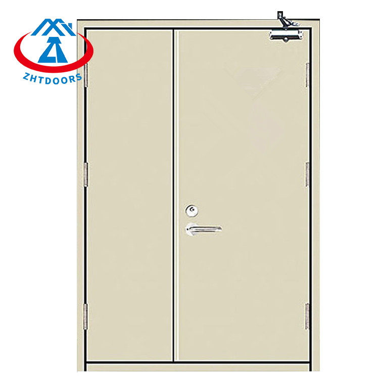 Fire Resistant Business Double Door For Hotels UL Standard