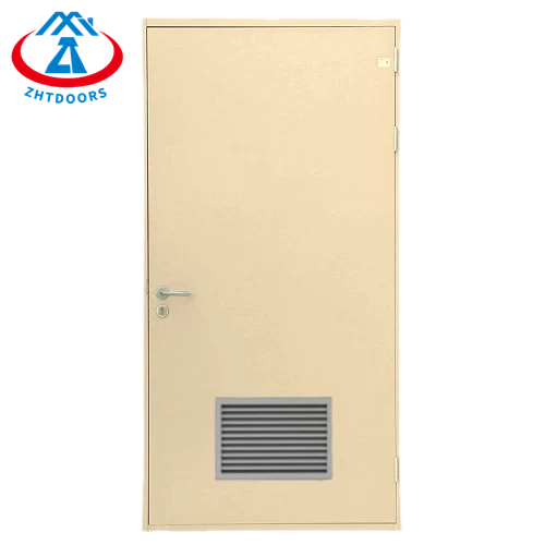 Customized UL Standard Fire Doors With Louver Panels