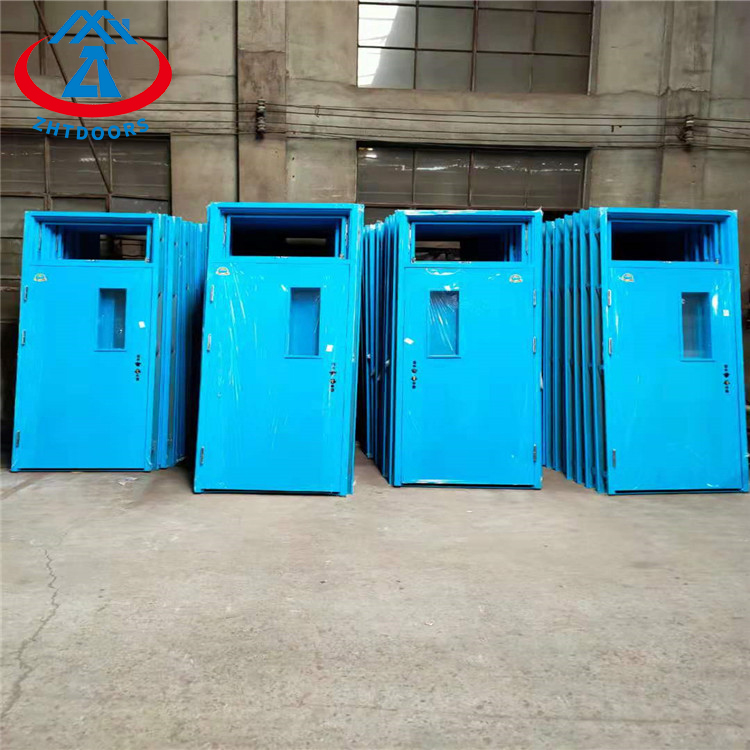 High Quality Product UL Standard Indoor Fire Doors With Bright Windows And Field Of View Windows