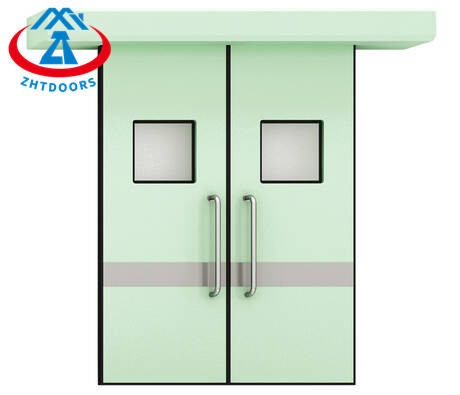 Manufacturer Manufactures Hospital BS Standard Fireproof And Soundproof Sliding Doors