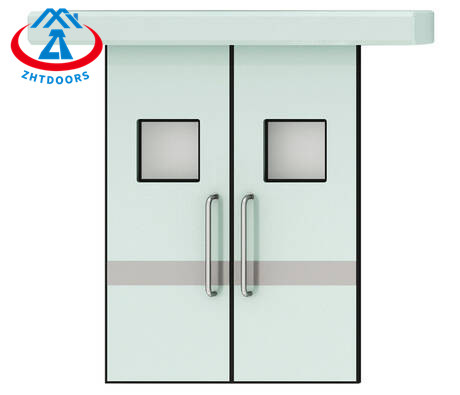 Manufacturer Manufactures Hospital BS Standard Fireproof And Soundproof Sliding Doors