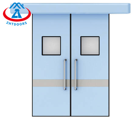 Manufacturer Manufactures Hospital BS Standard Fireproof And Soundproof Sliding Doors
