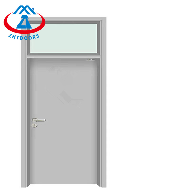 Factory Direct Sales BS Standard Emergency Fire Metal Single Door With Bright Window