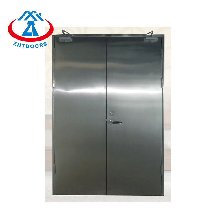 Safety UL Standard Stainless Steel Fire And Anti Theft Doors