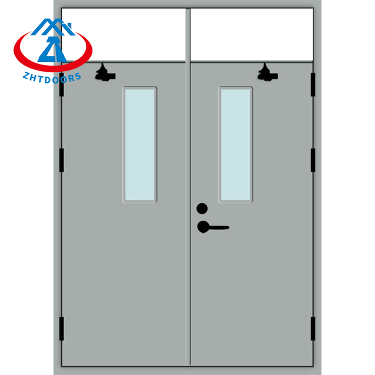 Custom Cheap Reasonable Price BS Standard Metal Industrial Doors Fire Rating