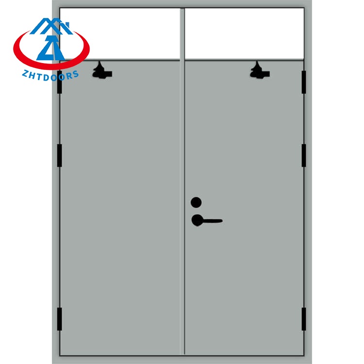 Custom Cheap Reasonable Price BS Standard Metal Industrial Doors Fire Rating