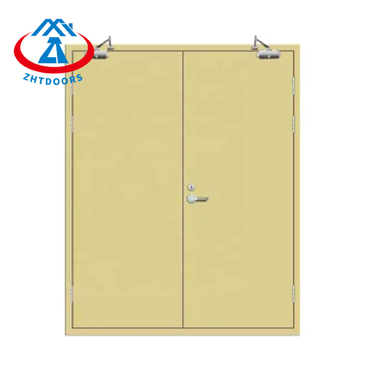 Economical UL Standard Emergency Exit Door With Door Closer