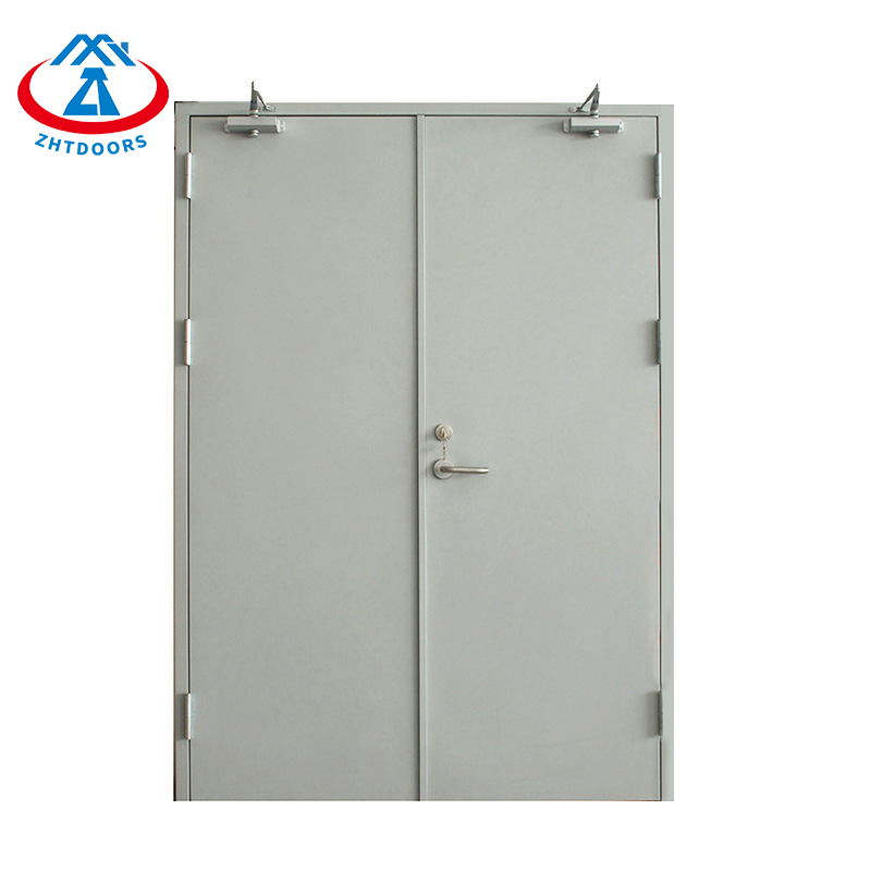 Factory Wholesale EN Sandard Automatic Bottom Sealing Double Fire Door