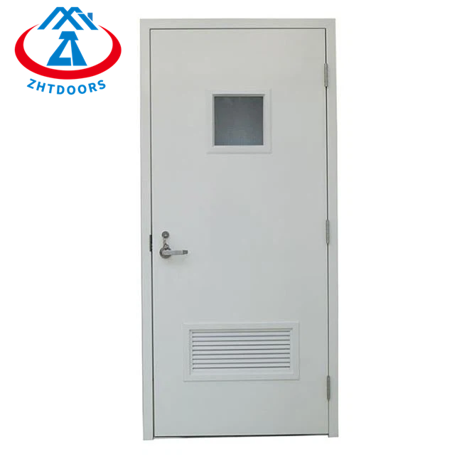 product-Fire Exit Doors UL Standard with View Window and Blinds-Zhongtai-img