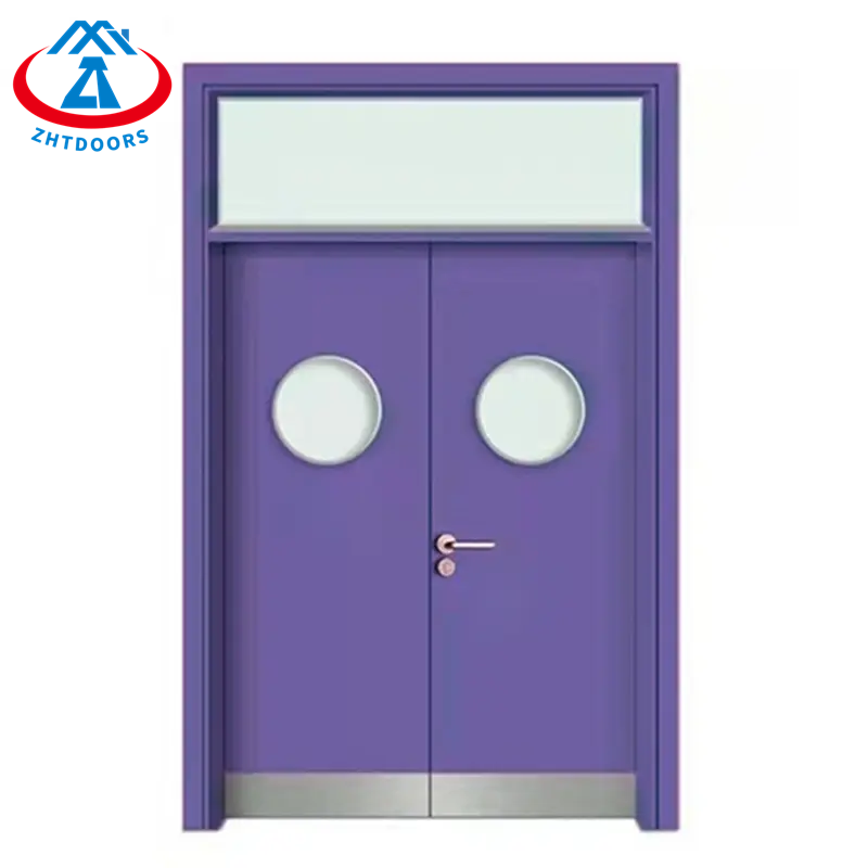 Multiple Styles And Specifications EN Standard Light Fire Exit Swing Doors