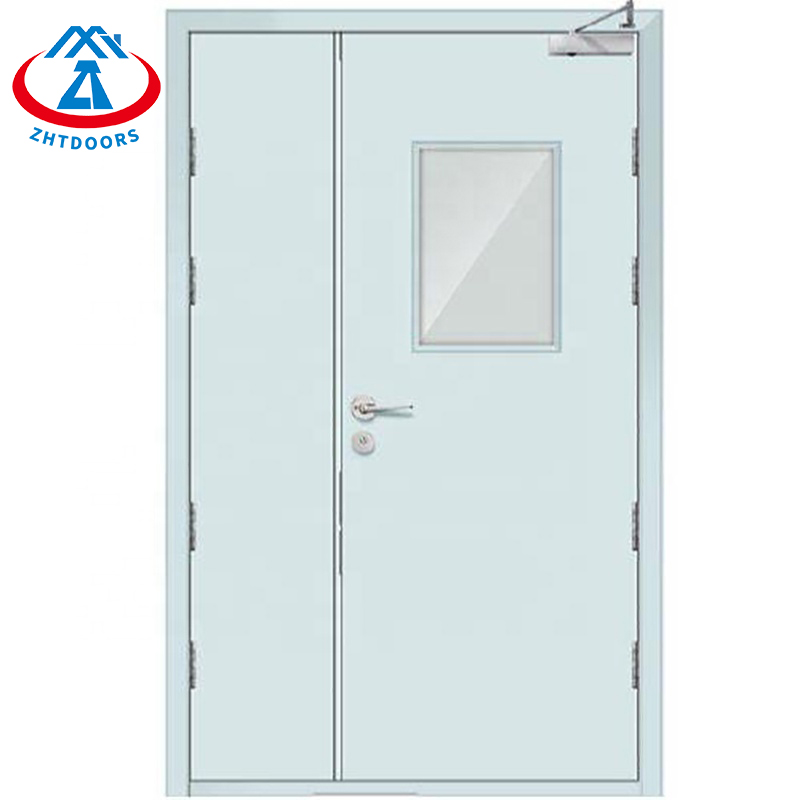 Factory Made BS Standard Safety Access Double Steel Doors