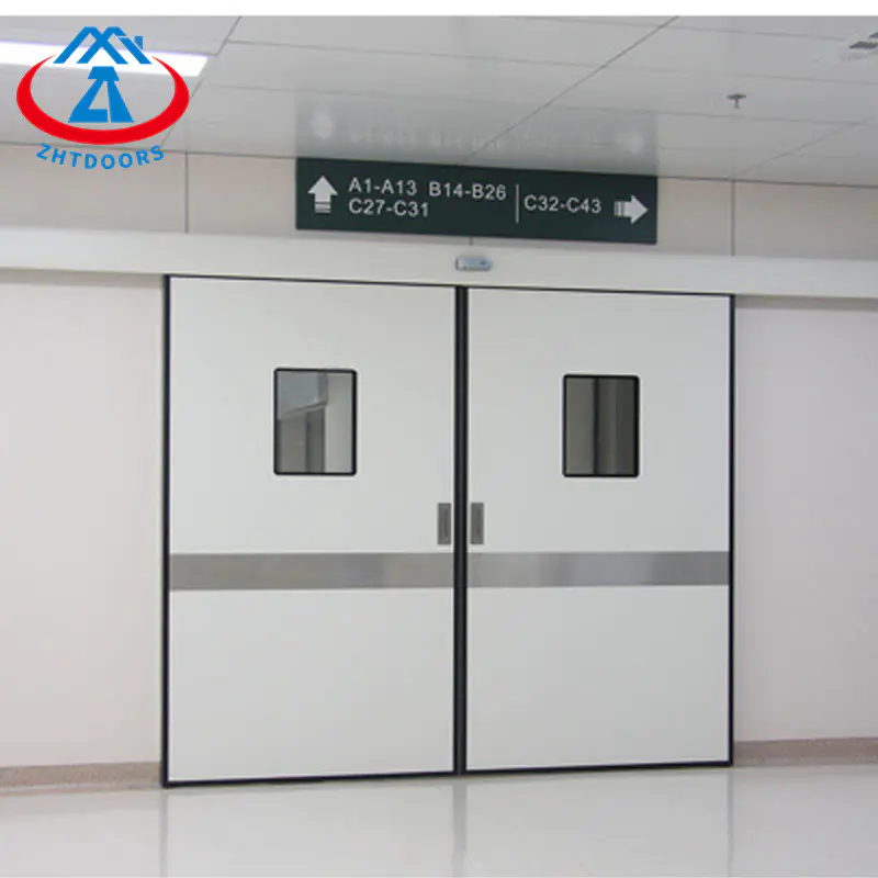 Professionally Build UL Standard Fireproof And Soundproof Sliding Doors With Windows
