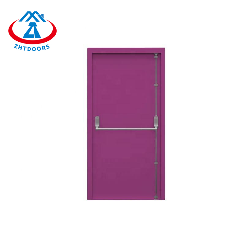 product-Hot Selling Factory Direct Sales AS Standard Single Open Safety Door With Push Rod-Zhongtai-