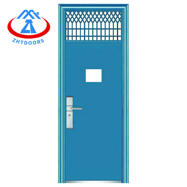 Direct Sales Customized AS Standard Multi Style Single Door Light Color Steel Modern Door