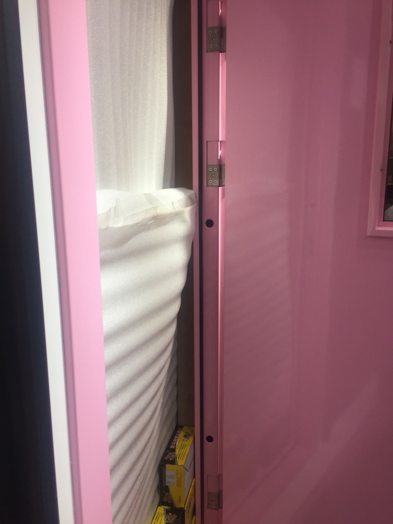 Economical And Affordable UL Standard Color Steel Plate Fire Escape Safety Single Door