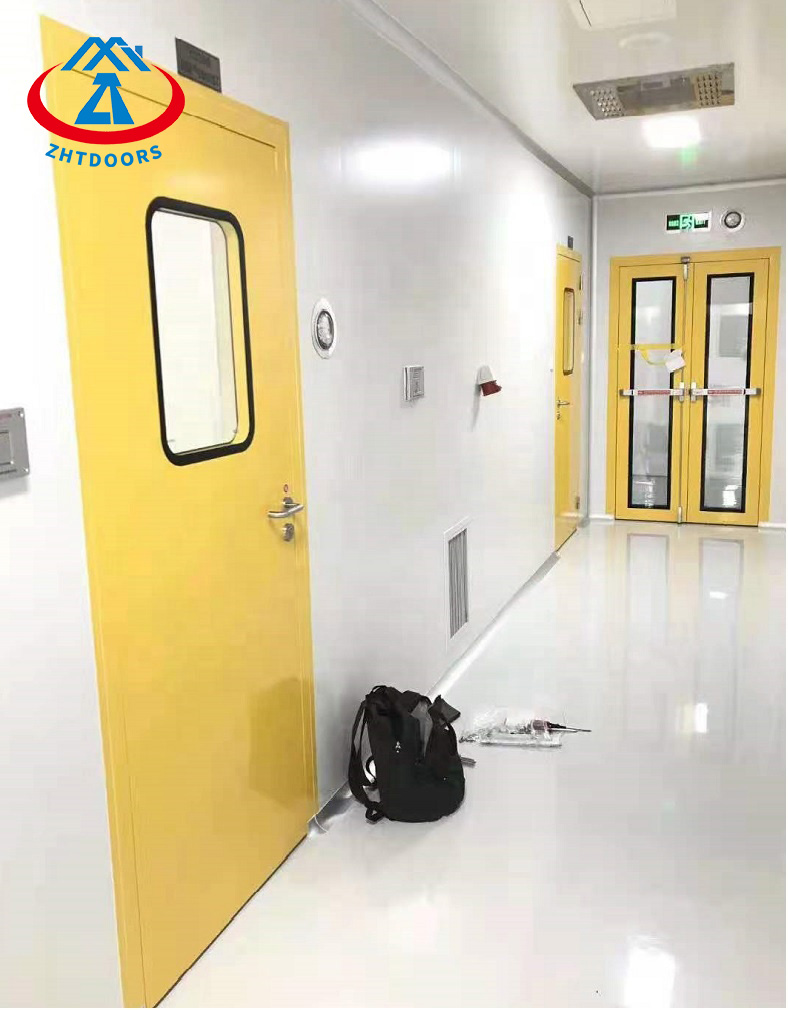 Modern Hotel Hospital Laboratory UL Standard Clean Room Door Fire Rating
