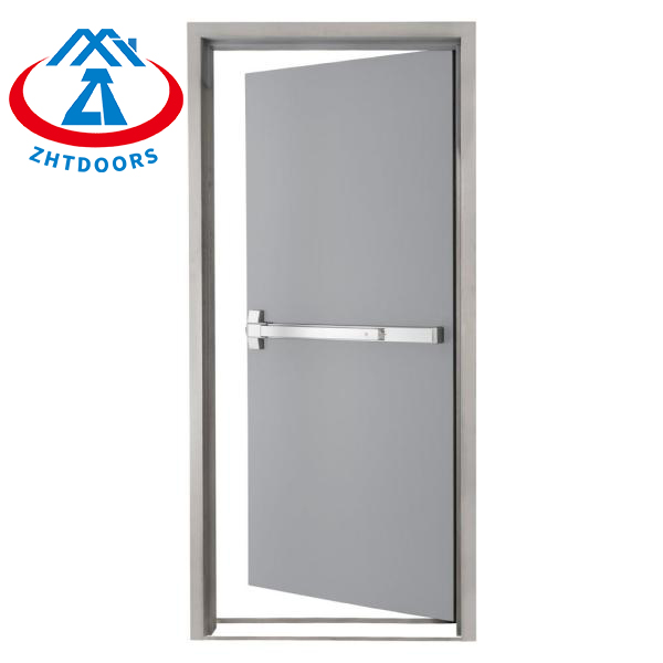 Low Price High Quality AS Standard Single Leaf Fire Door With Push Rod Lock