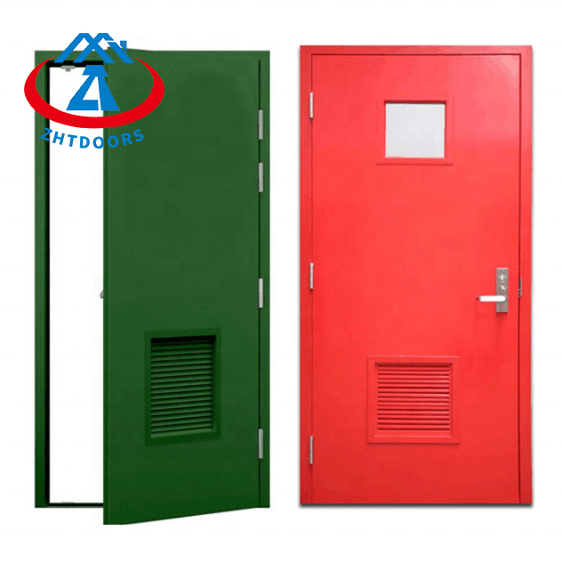 Hot Selling EN Standard Fire Door With Shutters At The Bottom