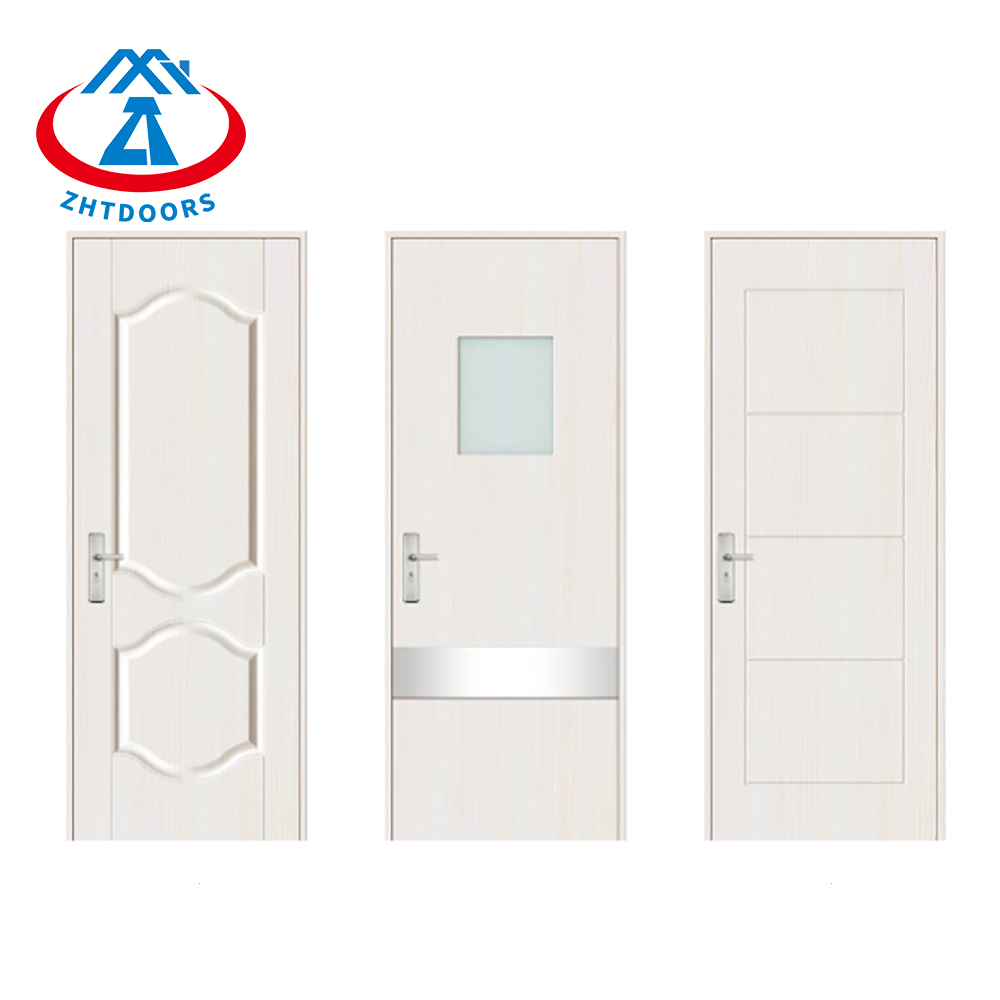 product-Zhongtai-Manufacturer Price AS Standard Wood Grain Color Fire Resistant Metal Door White-img