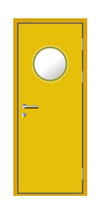 Customized Galvanized steel multi Color AS Standard Safety Fire Doors