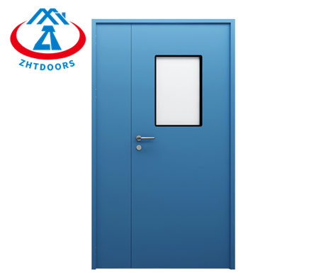 Factory Direct Sales EN Standard Different Styles Of Hospital Clean Room Fire Rated Doors